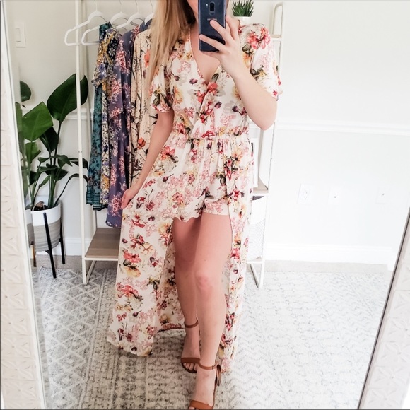 Floral Romper - Picture 4 of 8